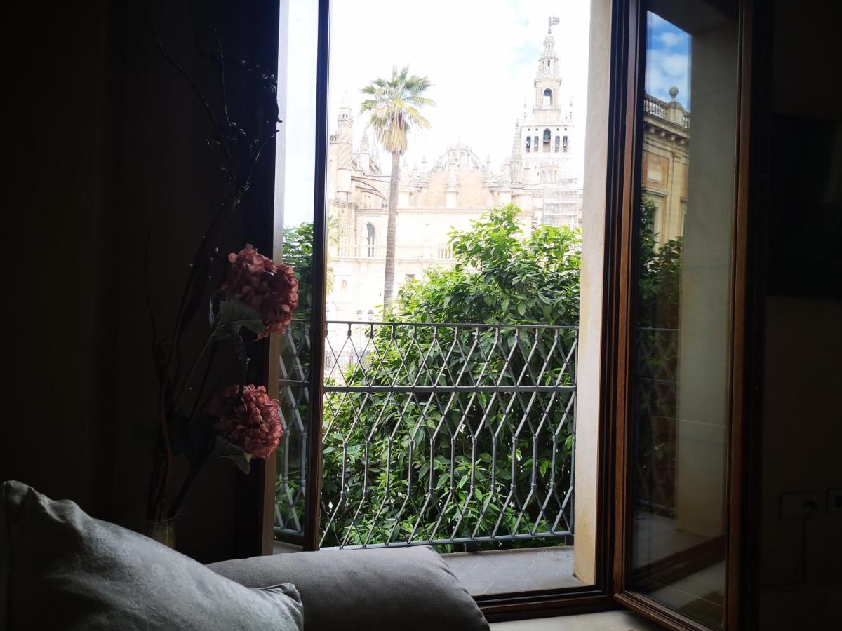 Luxury Apartment With Views To Alcazar, Cathedral And Giralda. Séville Extérieur photo