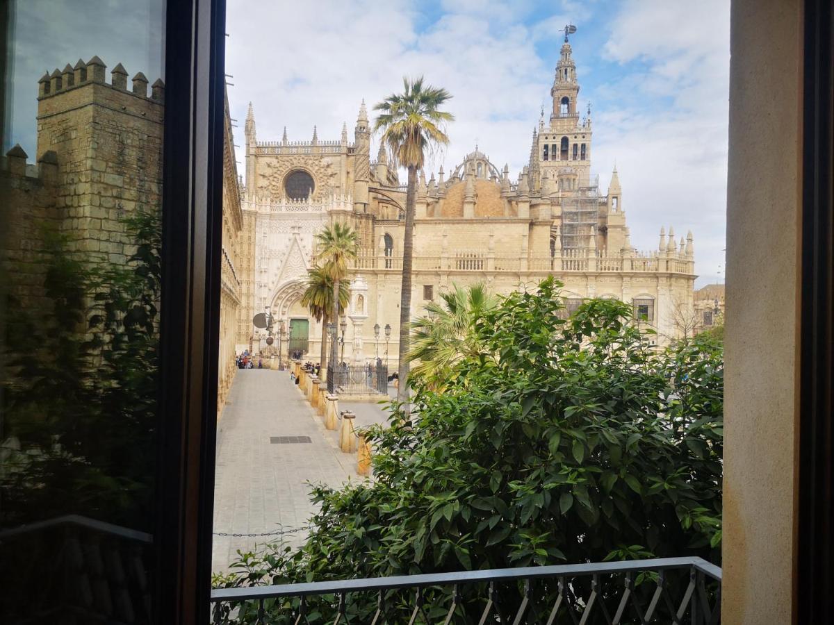 Luxury Apartment With Views To Alcazar, Cathedral And Giralda. Séville Extérieur photo
